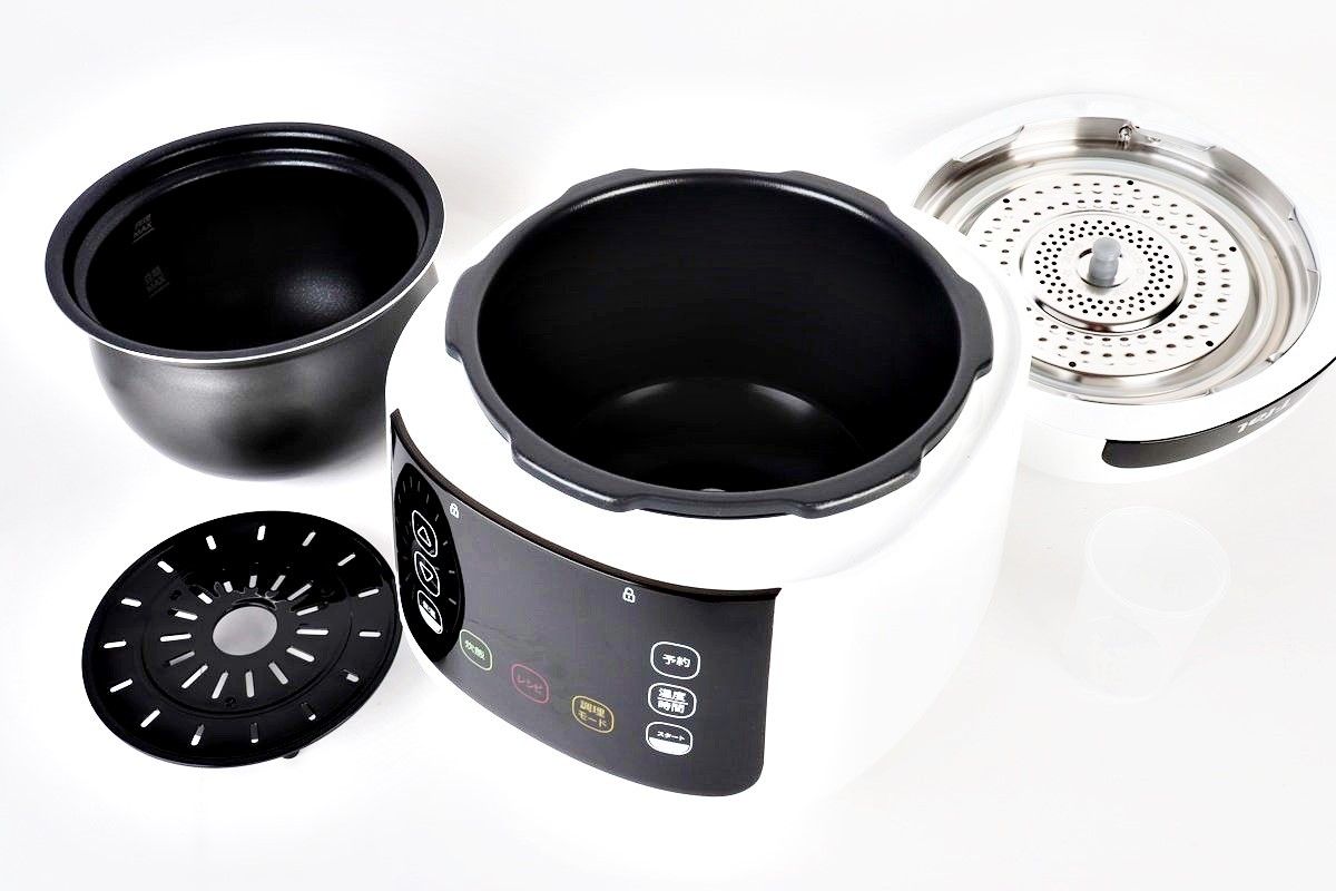 ティファール ラクラ クッカー コンパクト 電気圧力鍋 CY3511JP T-fal 調理 蒸す 煮る 低温調理 T-fal 展示 R2510-076