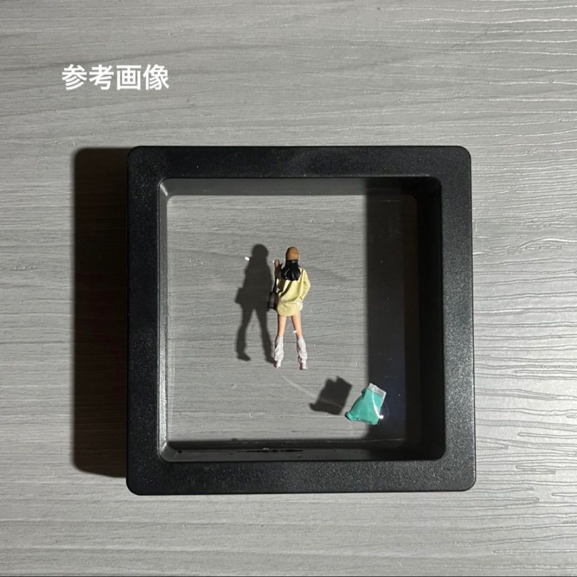 1/64 フィギュア 私服女子 ニット帽 ルーズソックス ホワイト