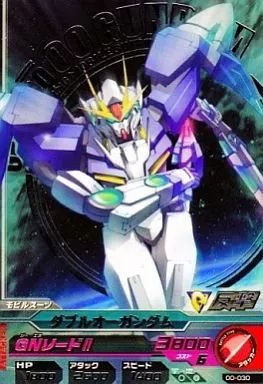 中古】ガンダムトライエイジ 00-030[R]：ダブルオーガンダム - メルカリ