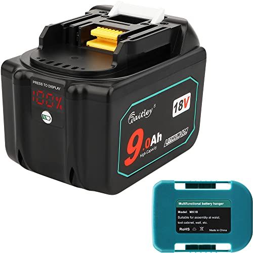 Waitleyマキタ 互換 バッテリー18V BL1890 9.0Ah マキタ BL1830b BL1850b BL1860b 対応9.0Ah大容量電池 LEDデジタル残量表示 マキタ18V電動工具用