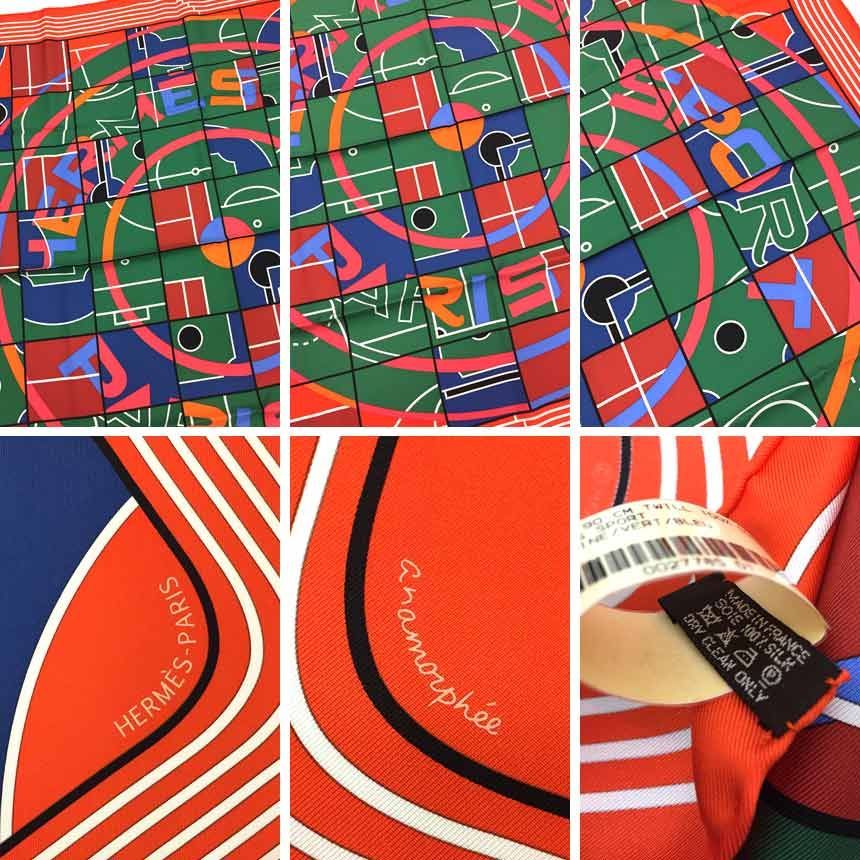 HERMES エルメス スカーフ カレ90 HERMES SPORT 未使用 aq8101 - メルカリ
