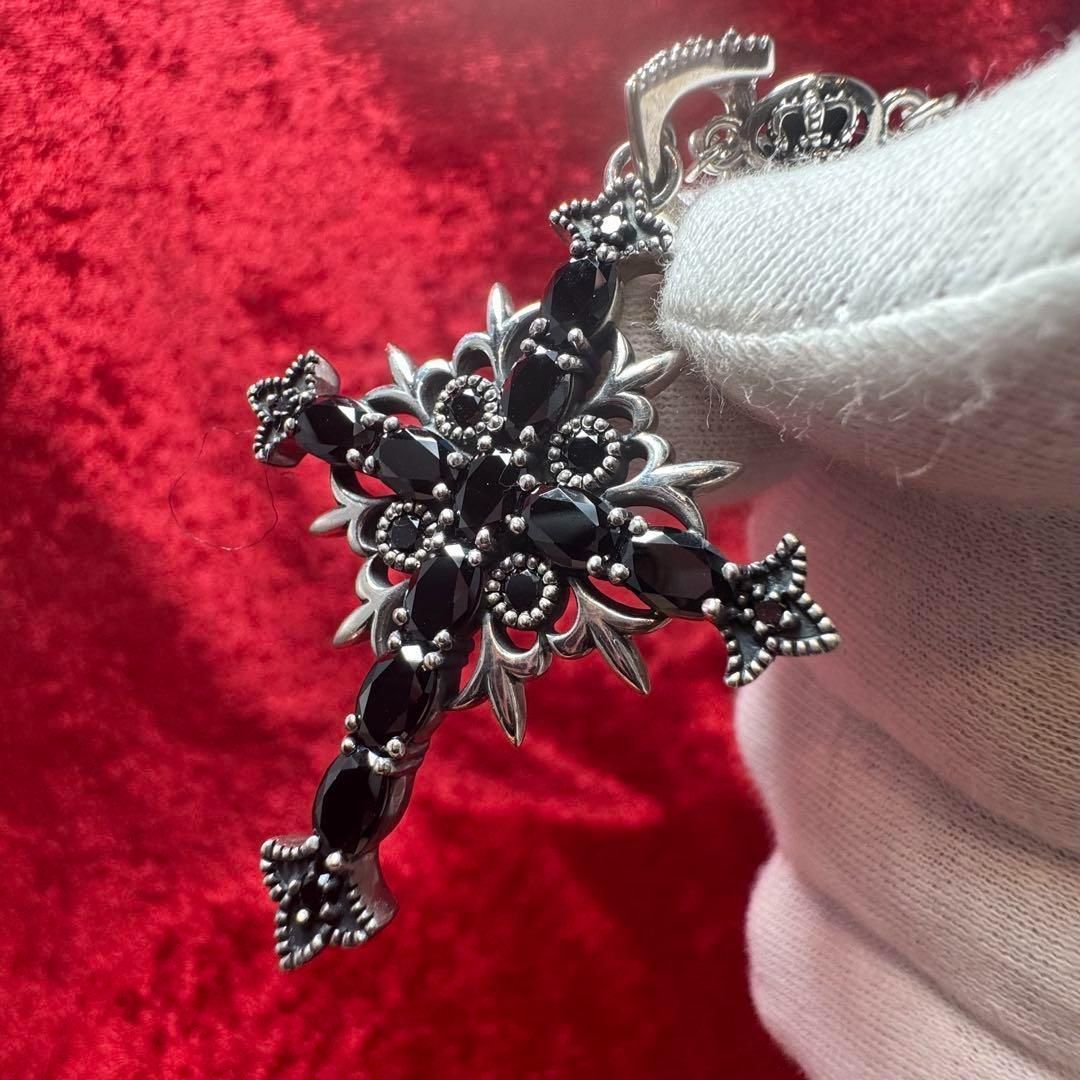 美品 クロスデザインチェーン ジャスティンデイビス/Justin Davis