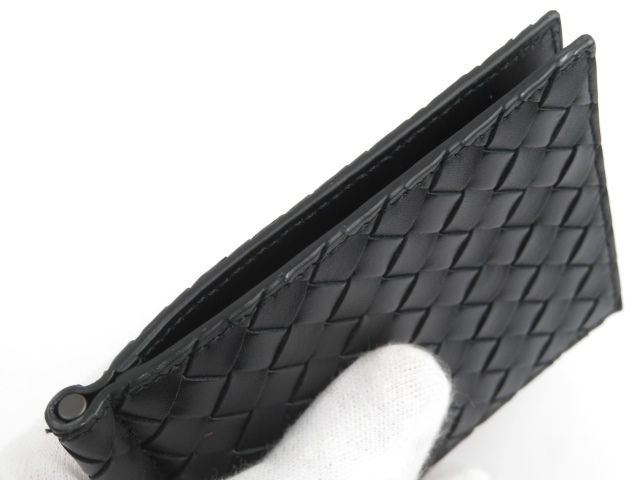 □新同□ ボッテガヴェネタ マネークリップ 財布 イントレ