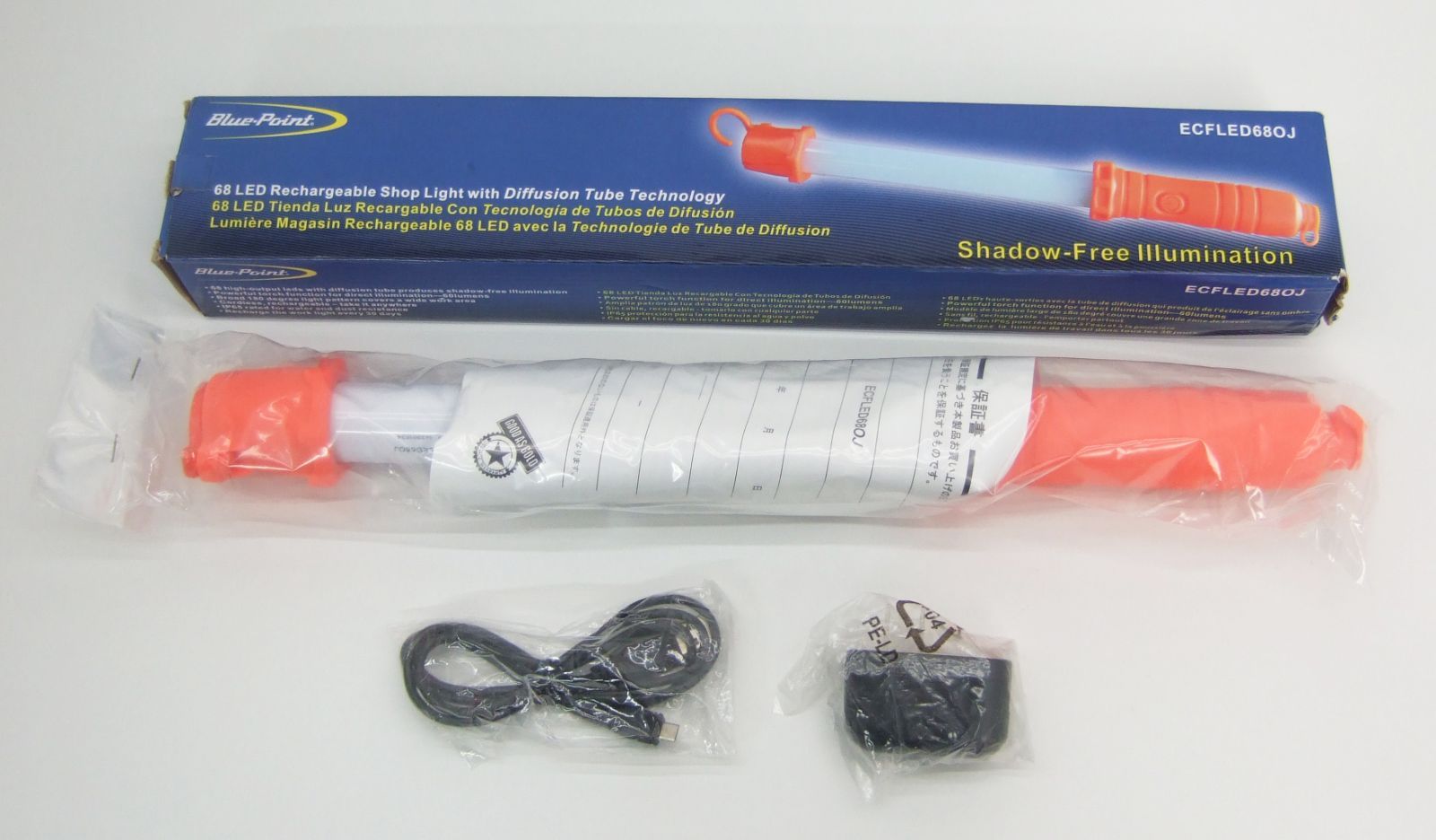 スナップオン ブルーポイント 充電式 作業用 LEDライト ECFLED68