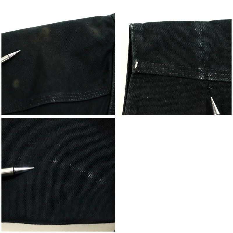 00s Carhartt 裏地ブランケット BLK ミシガンチョアコート ダック