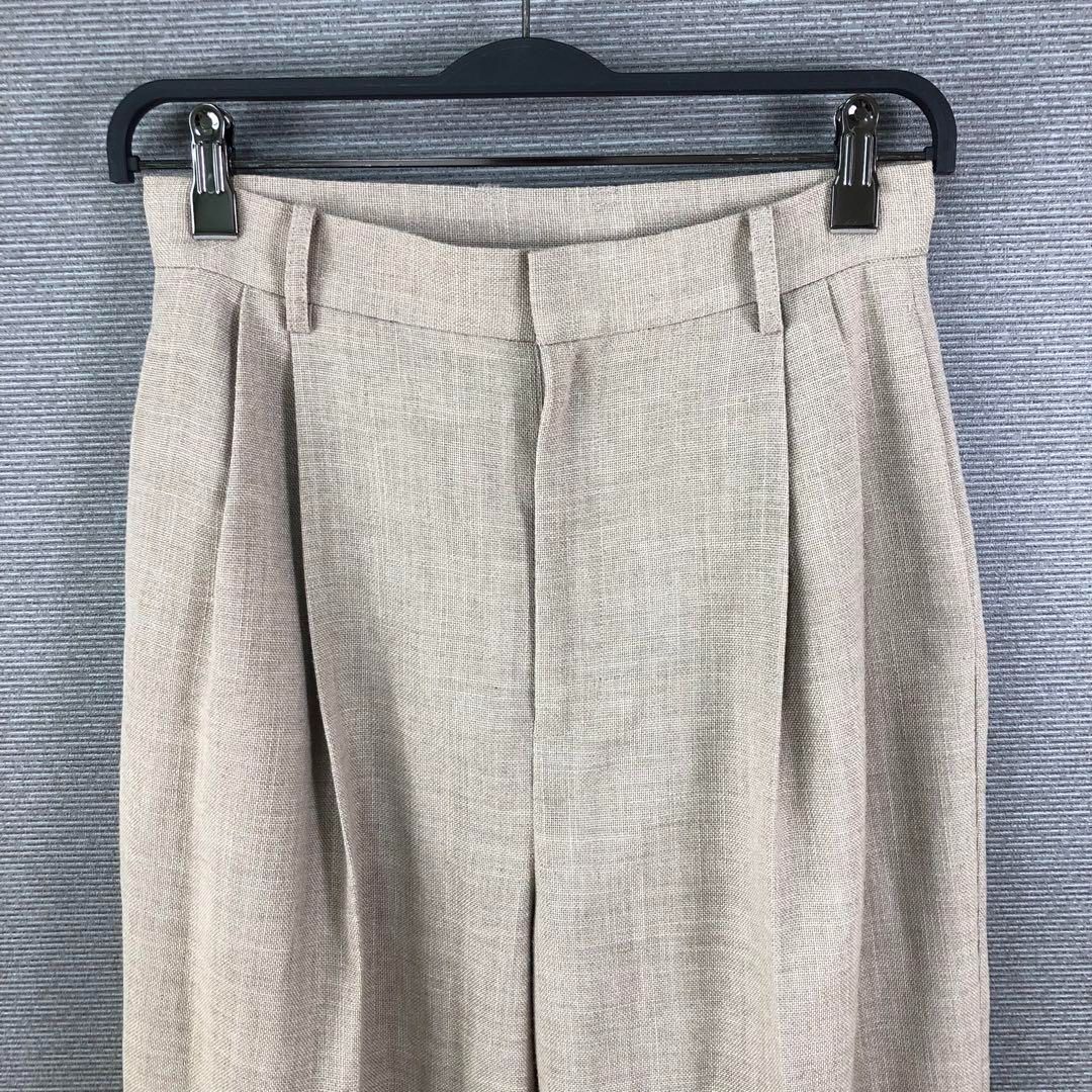 Whim Gazette ジュートライクタックパンツ 36 ベージュ ウィムガゼット