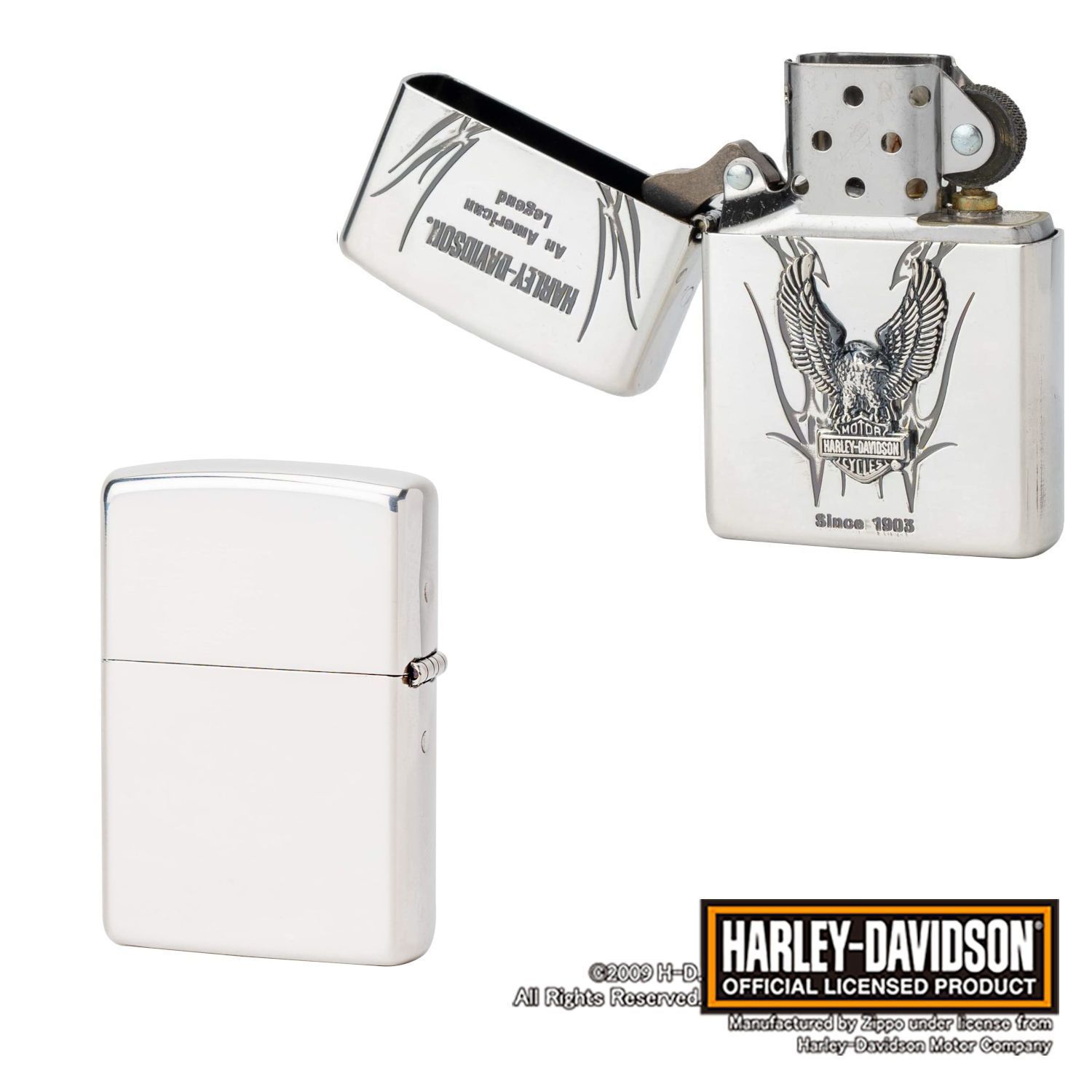 日本限定 正規品 ZIPPO HARLEY-DAVIDSON エスメタル HDP-10 ジッポー