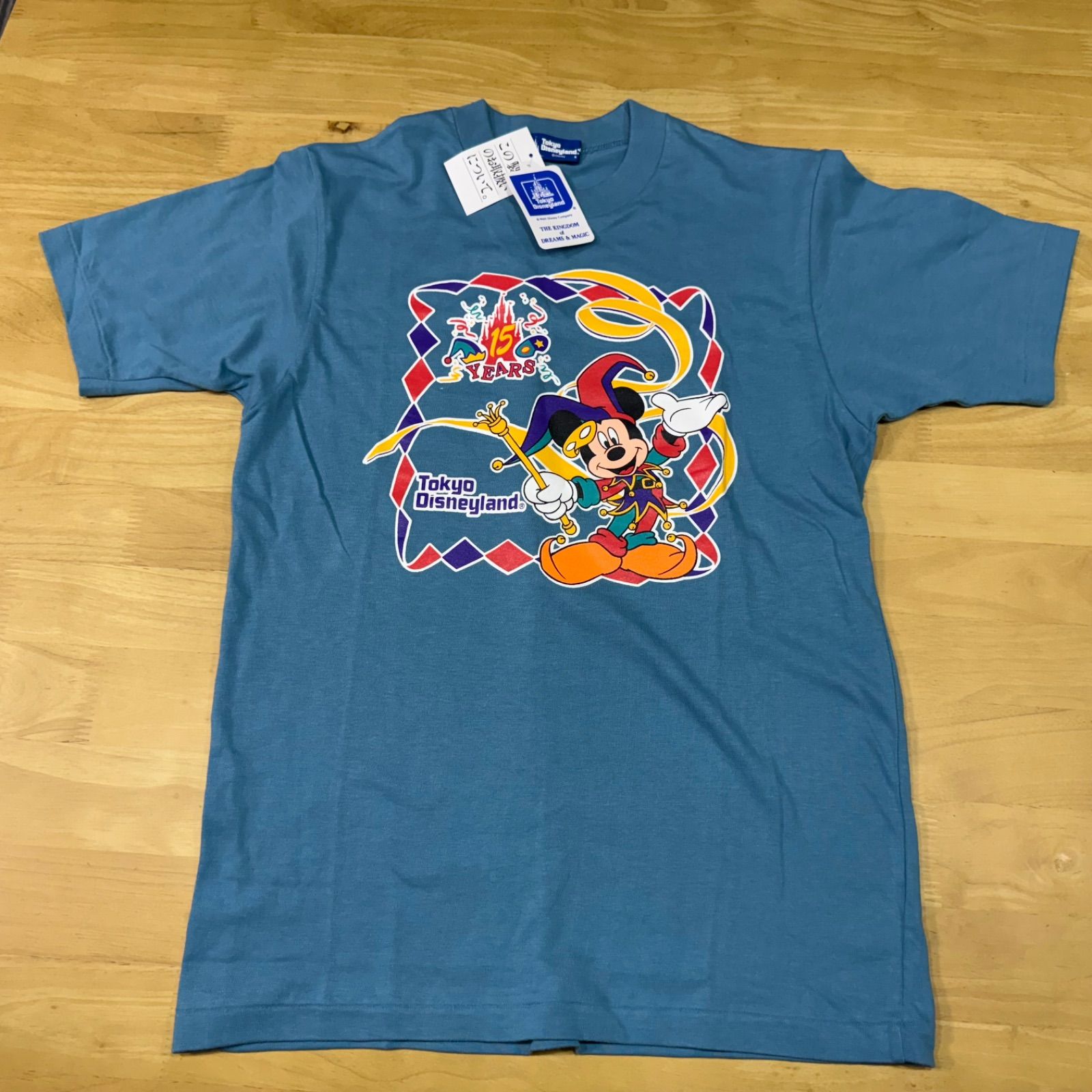 希少◎レア◎新品タグ付き◎東京ディズニーランド15周年ヴィンテージT