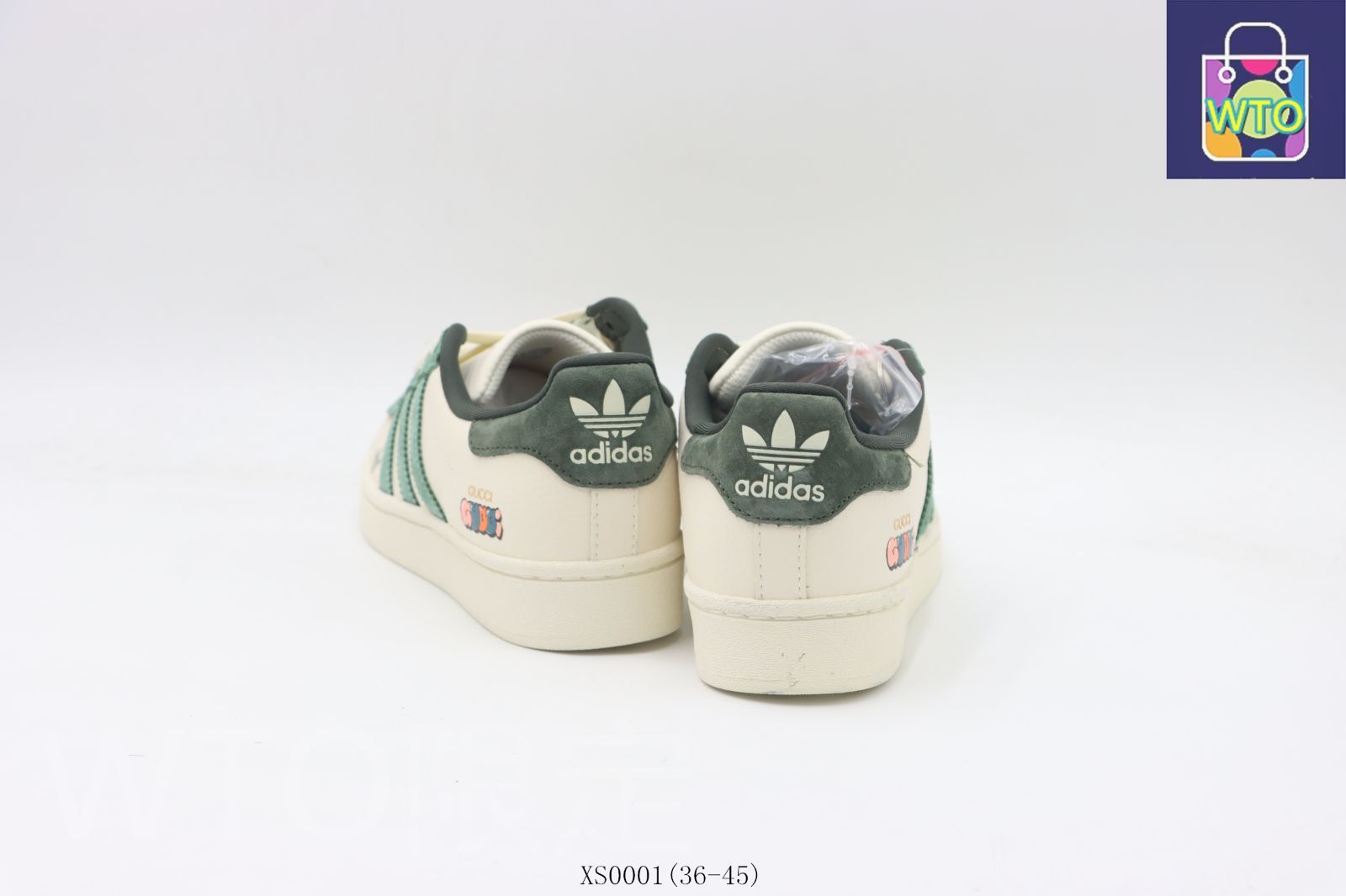 今日特価】アディダス Adidas スニーカー ホワイト & グリーン