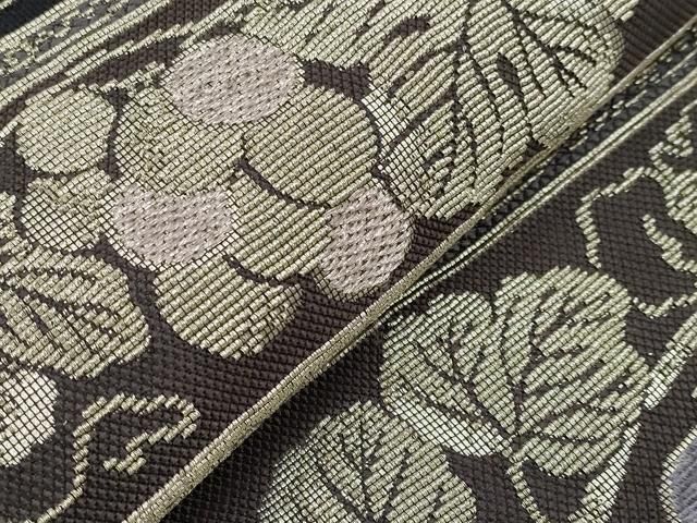 平和屋着物□極上 創業280年 誉田屋源兵衛 六通柄袋帯 金華燦 モール