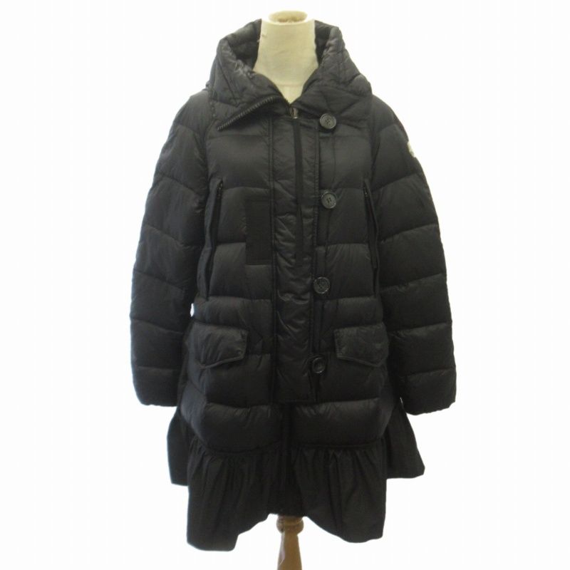 モンクレール フリルダウンコート フレア CILIEE moncler シリエ