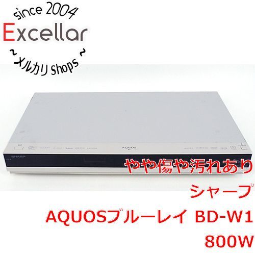 bn:18] SHARP AQUOS ブルーレイディスクレコーダー BD-W1800W ホワイト リモコンなし - メルカリ