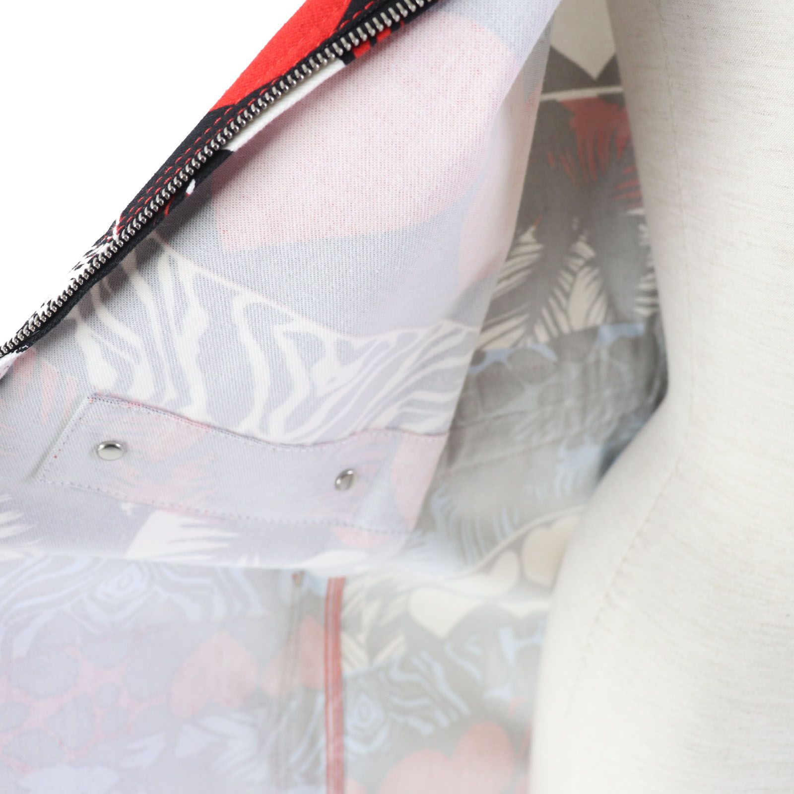 未使用品◎HERMES エルメス 23SS 3E0551D1 ワイルドプリントデニム  