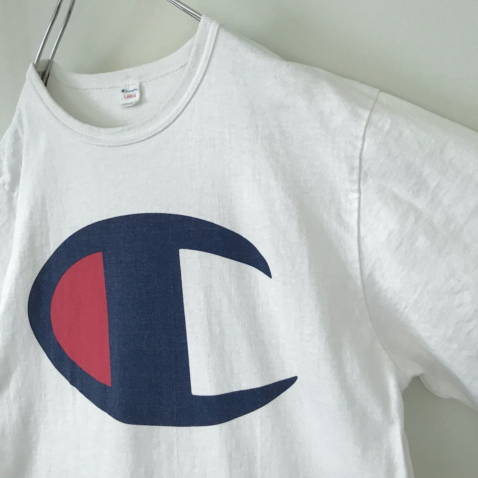 メルカリ便☆courreges☆ロゴマーク　半袖シャツ　レトロ￥70000均一