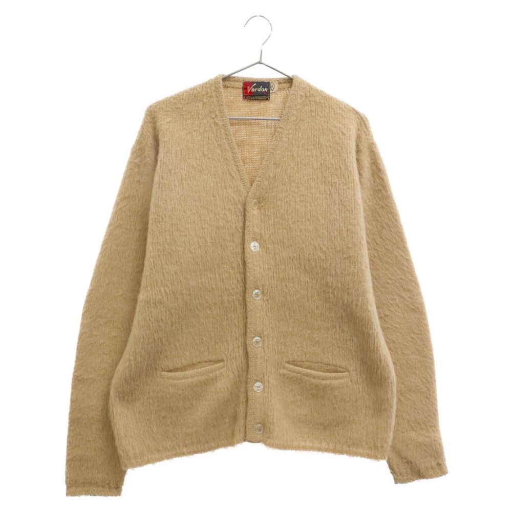 モヘアカーディガン シェルボタン ヴィンテージ VINTAGE (ヴィンテージ) 60s VINTAGE Vardon シェルボタン モヘア