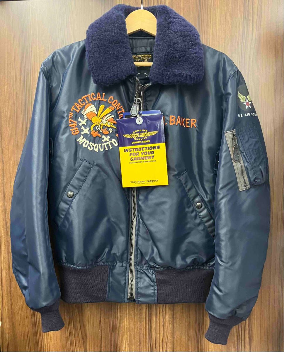 90s alpha N-2B フライトジャケット ネイビー M Alpha Industries