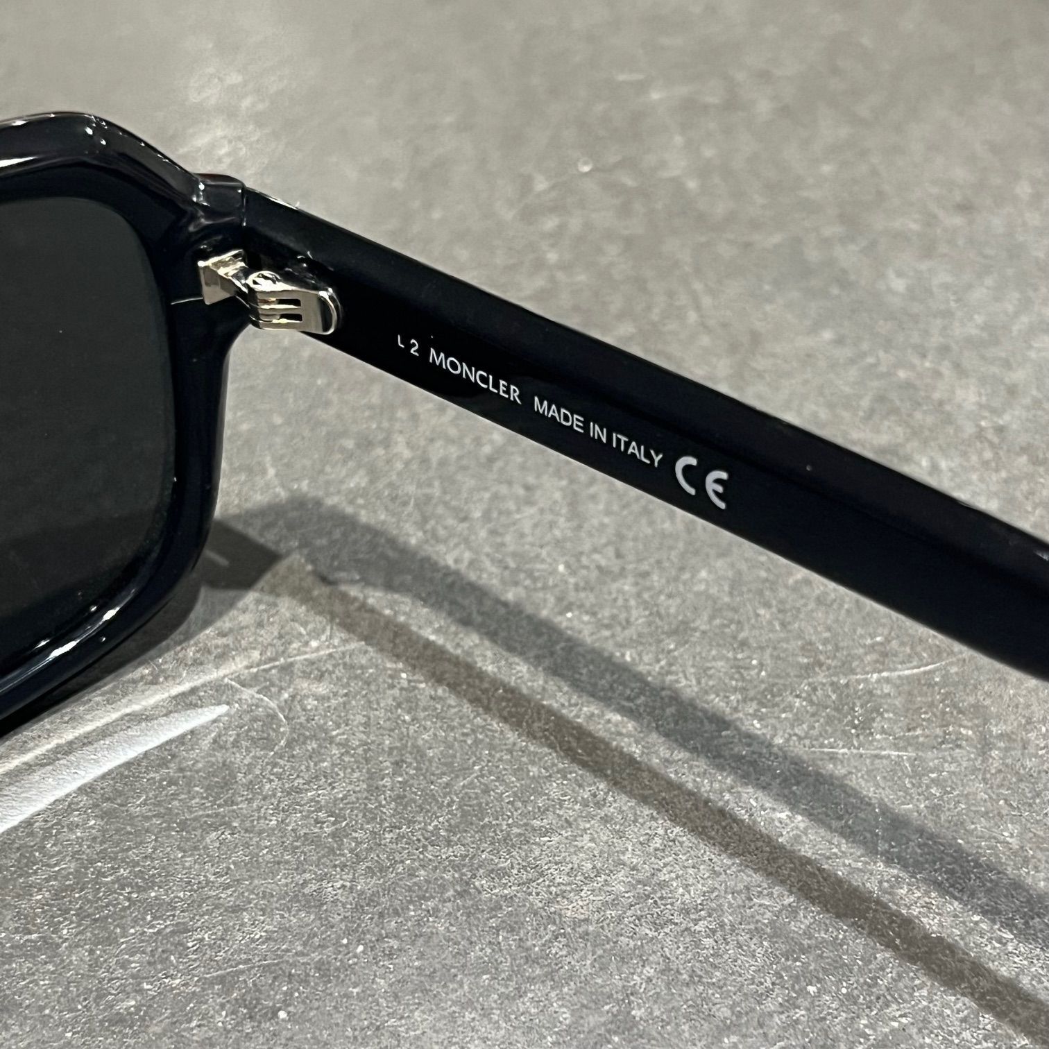 美品 MONCLER FRAGMENT DESIGN ML 0204-P 01A コラボ サングラス 眼鏡