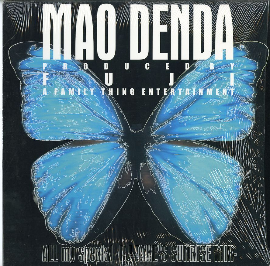 12インチ1枚 / MAO DENDA(傳田真央) / ALL my special DJ TAKES