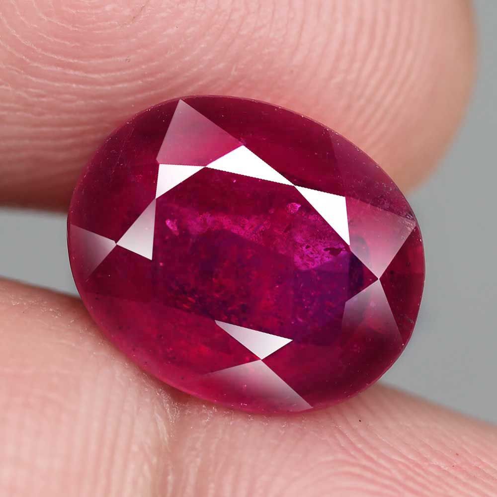 天然大粒ルビールース 7.50ct:8415】Natural Ruby - アドガドグ - メルカリ