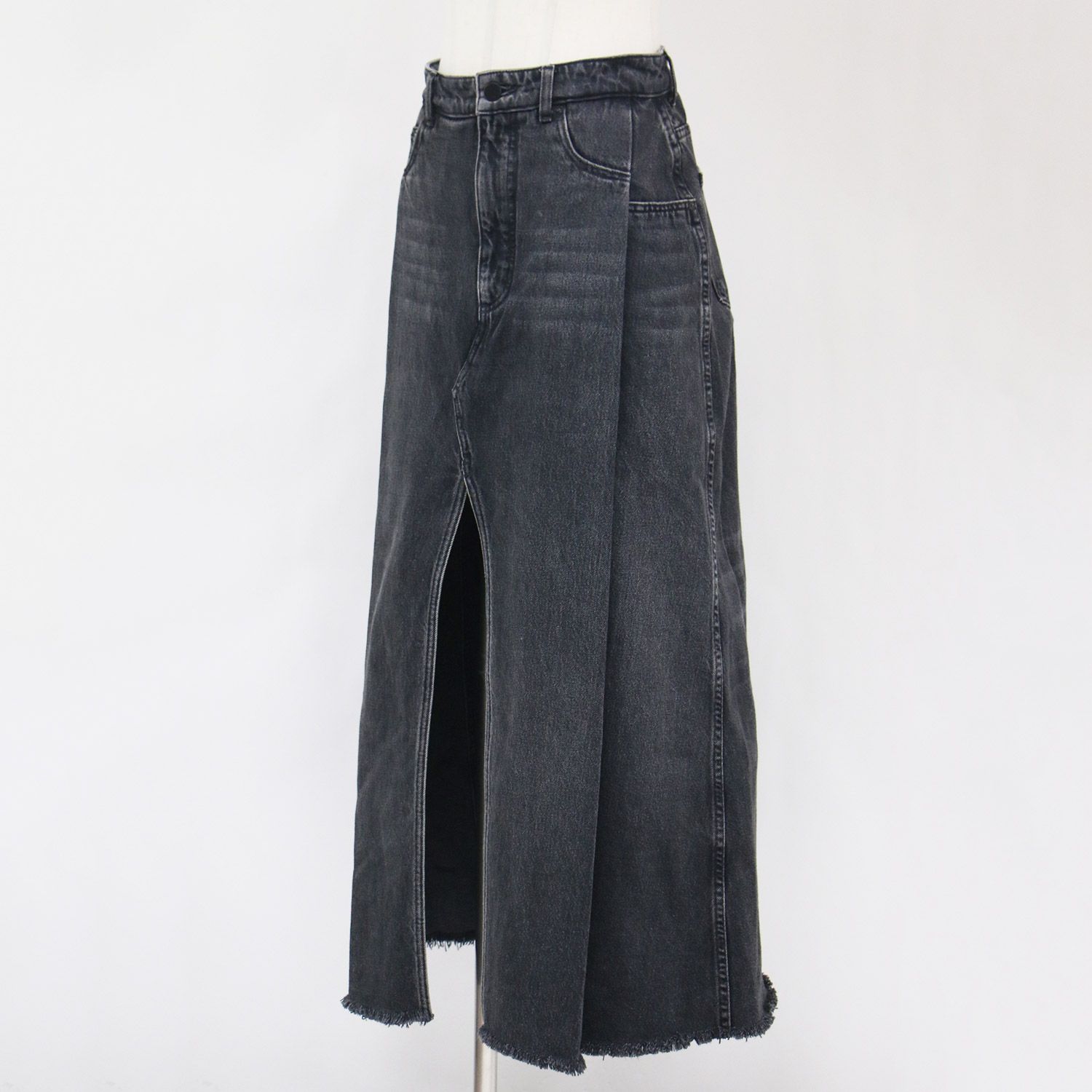 ALEXANDER WANG アレキサンダーワン スカート デニム グレー サイズ:26
