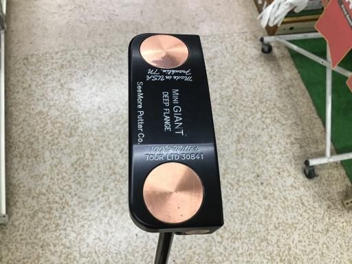 See More See More MINIGIANT DEEP FLANGE ブラック 34インチ パター PT スチール フレックスその他 メンズ 男性用 右利き 右用 Cランク ゴルフクラブ