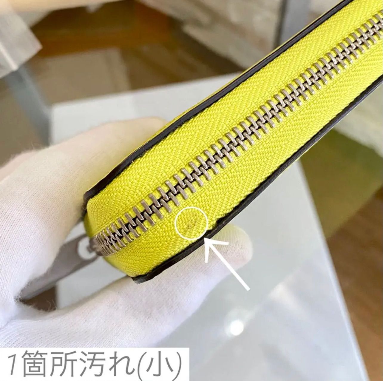 新品・未使用】⭐︎蛍光イエロー⭐︎ ジッピーウォレット エピ 新品・未使用】⭐︎蛍光イエロー⭐︎ ジッピーウォレット エピ