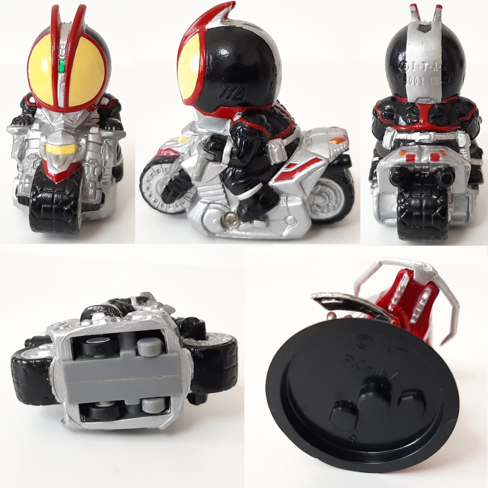 仮面ライダーキッズ ソフビコレクション 指人形 ミニフィギュア - メルカリ