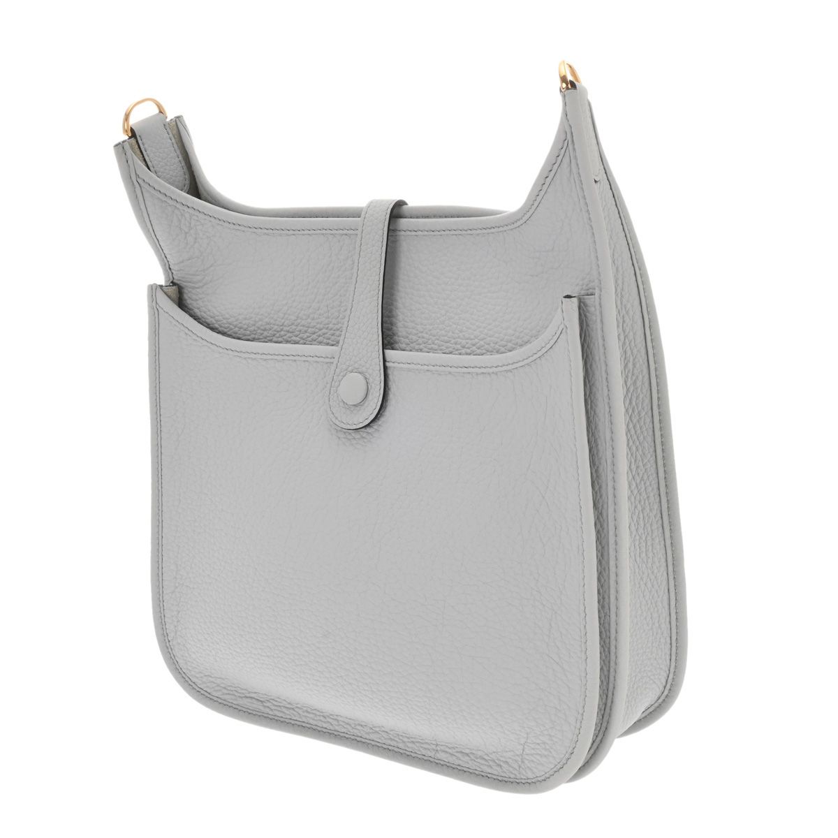 ★正規店購入 HERMES エヴリンⅢ PM ブルーペール エルメス エブリン エヴリン3 PM ブルーペール B刻印(2023年頃
