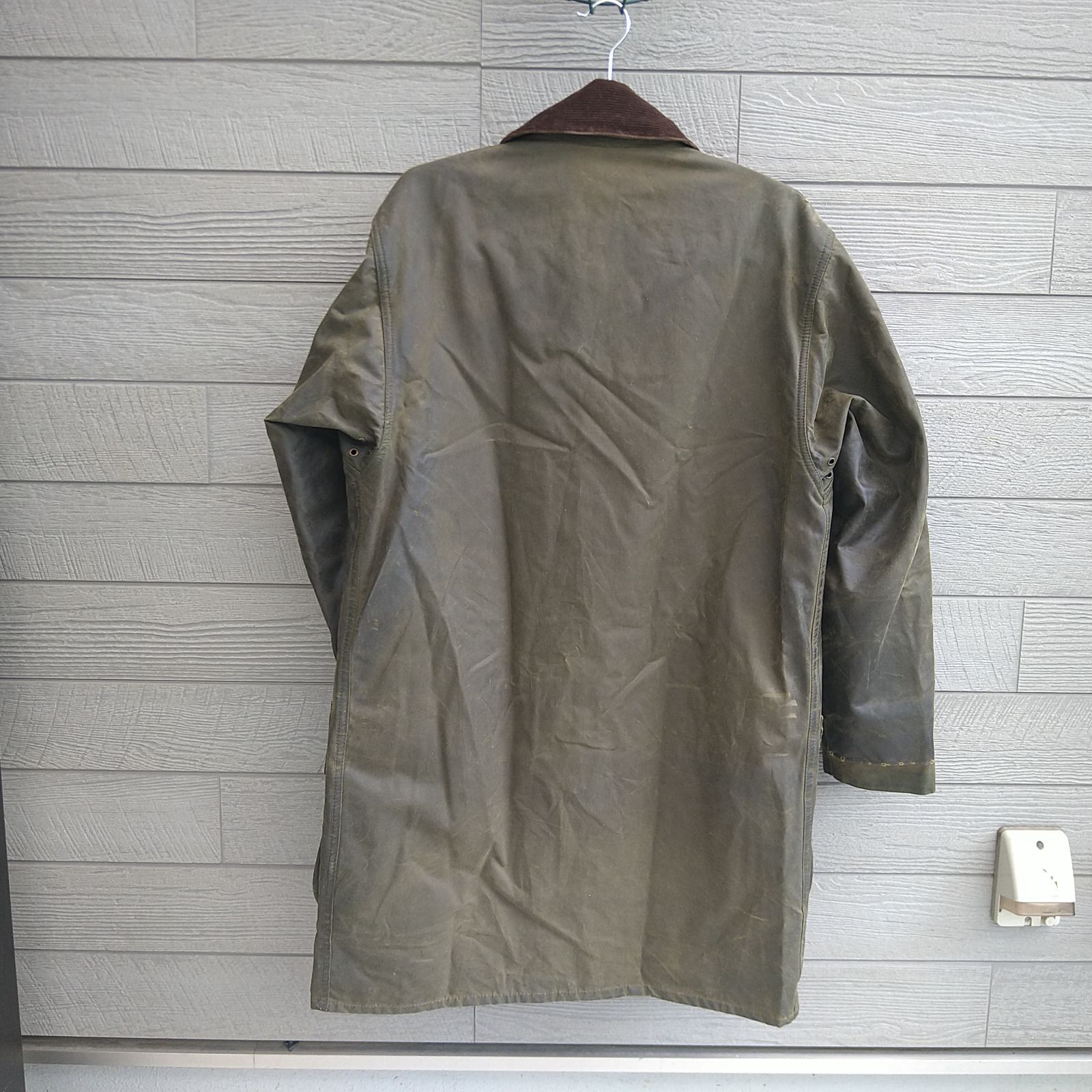 着丈91cmVintage Barbour northumbria ノーザンブリア　38