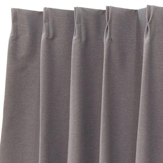 幅100×丈220cm×2枚_グレー ニトリ 遮光1級 遮熱 遮音 カーテン ディナ 100X220cm 2枚入り グレー NITORI 7312894