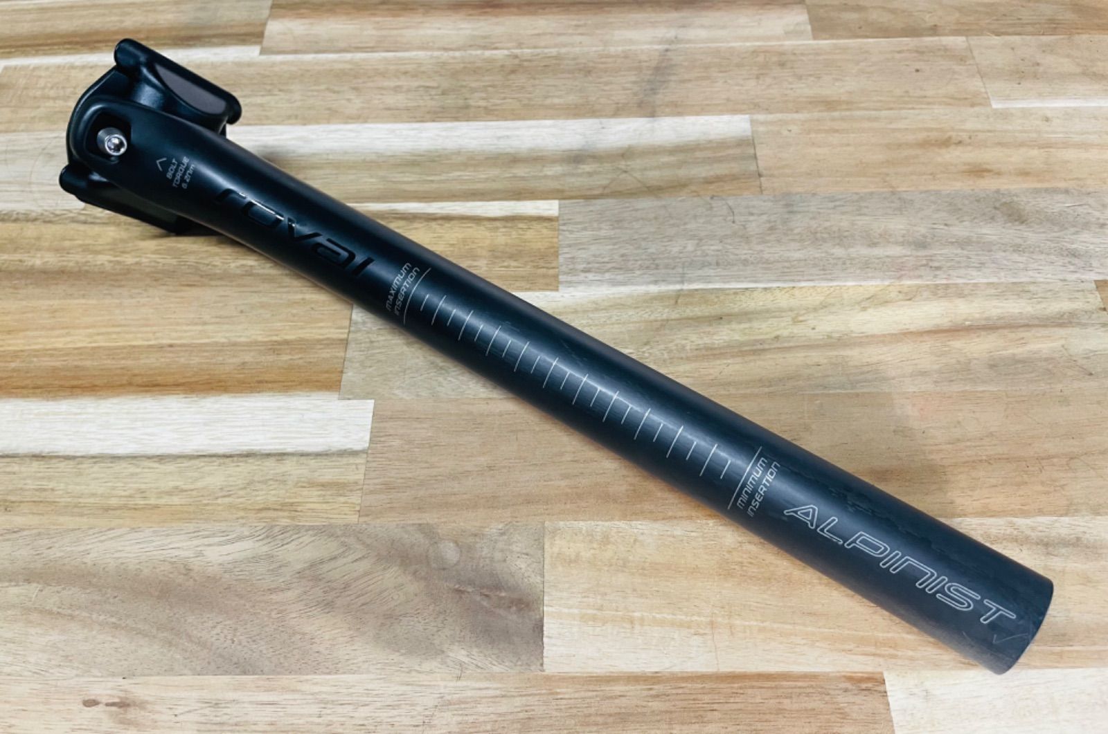 美品ROVAL ALPINIST CARBON POST カーボンシートポスト 最も - パーツ