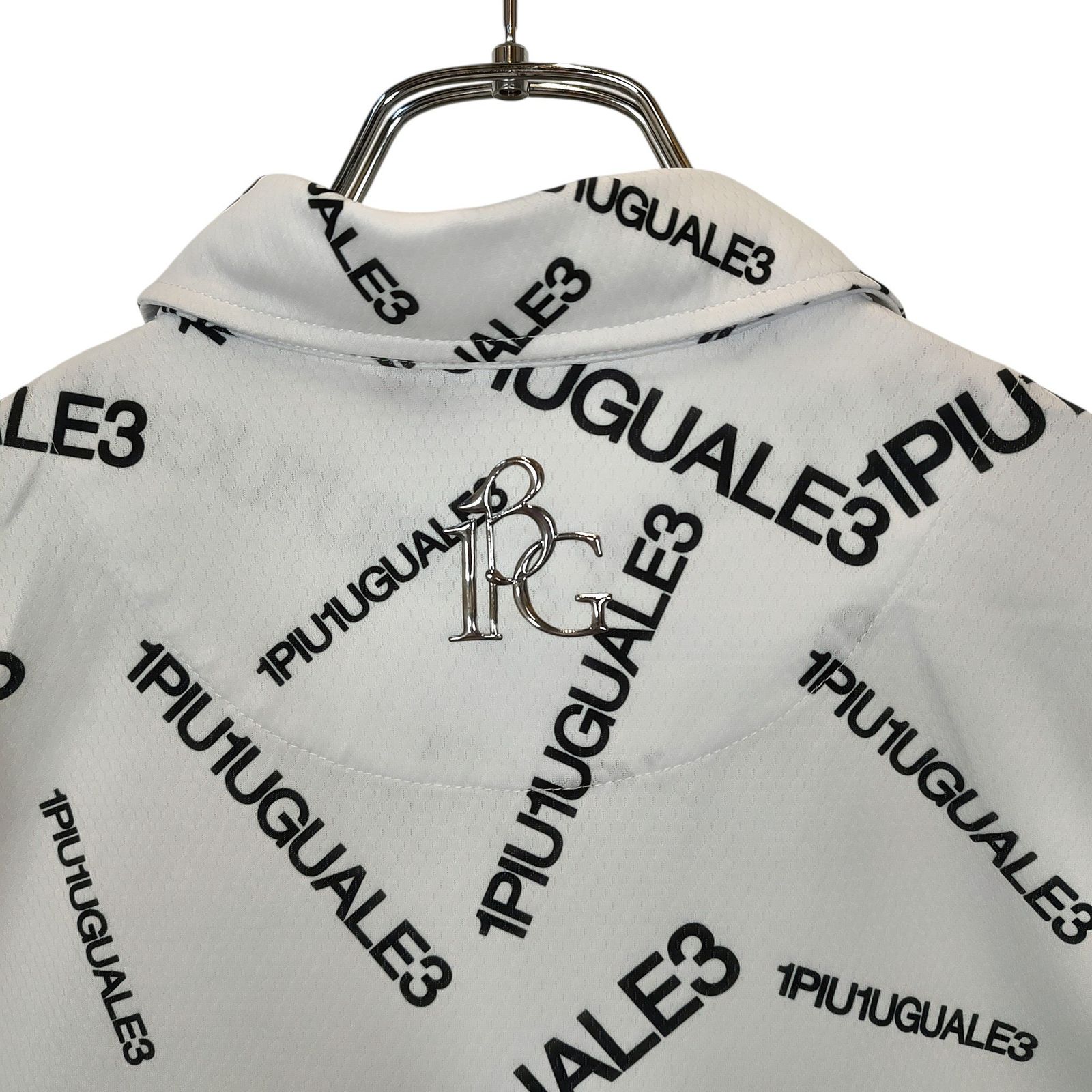 【未使用】1PIU1UGUALE3 GOLF ロゴ半袖シャツ 定価36300円 1PIU1UGUALE3 GOLF ポロシャツ GRADATION S/S POLO メンズ