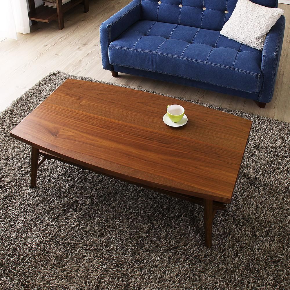 ️新品️年中使える おしゃれ 棚付きこたつテーブル 100cm幅 天然木 薄型