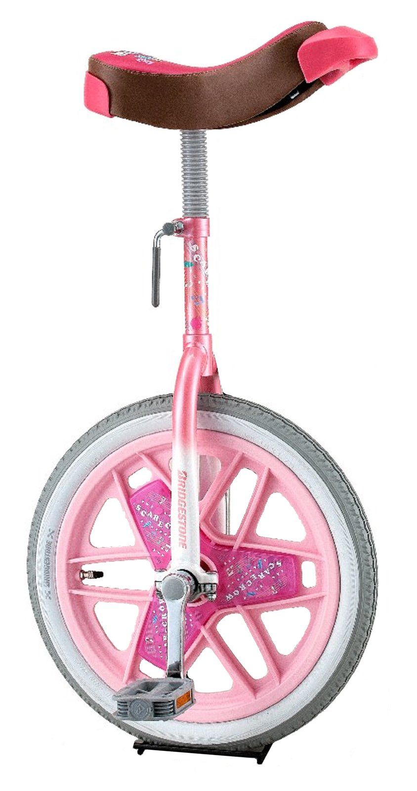 ブリヂストン BRIDGESTONE スケアクロウ 一輪車 小学生 子供 ピンク 16インチ スタンド付き ギフト SCW16 P1342 A001062PK ピンク PK スタンド有 旧モデル 16インチ