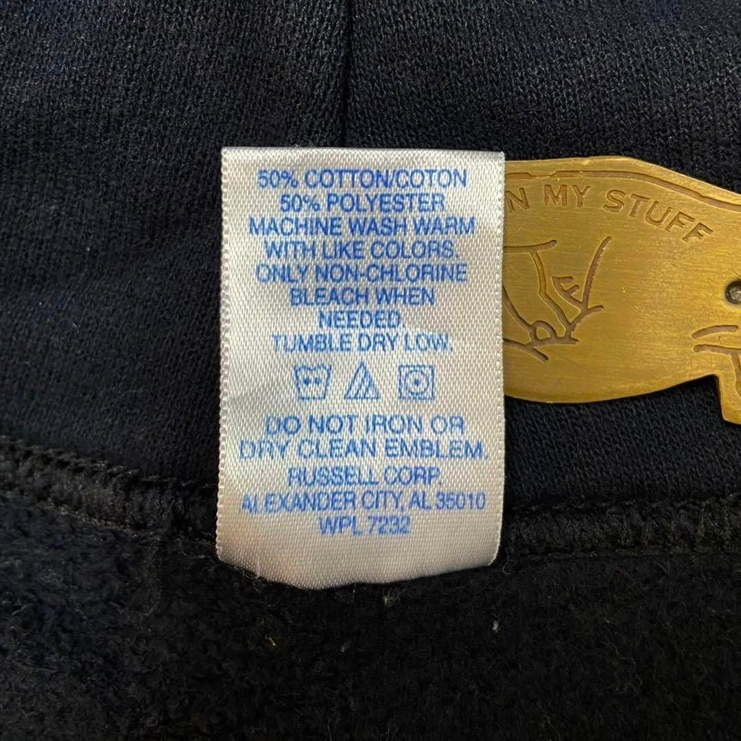 格安 OLD RUSSELL 90s ラッセル ハーフジップ スウェット パーカー L