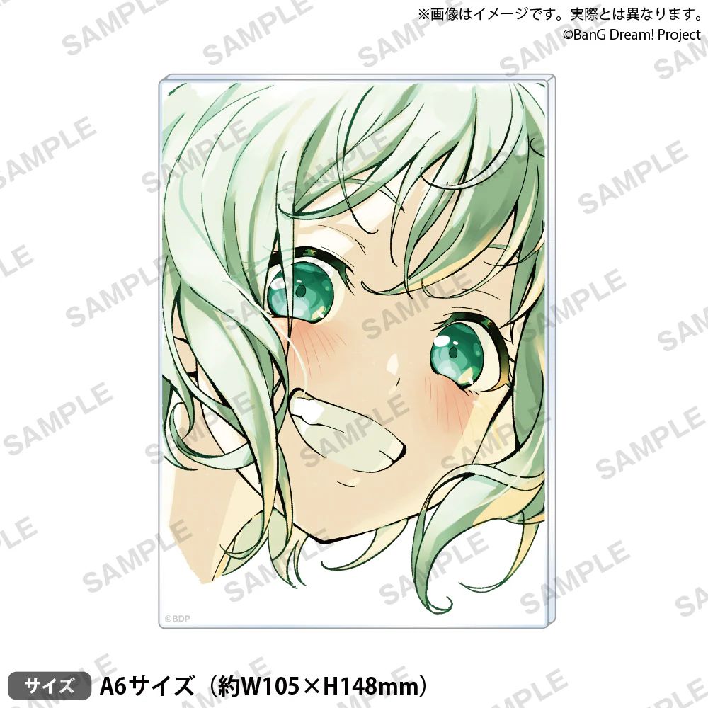 バンドリ 信澤収展 アクリルパネル Afterglow アフロ 青葉モカ バンドリ 信澤収展 アクリルパネル Afterglow アフロ 青葉モカ - メルカリ