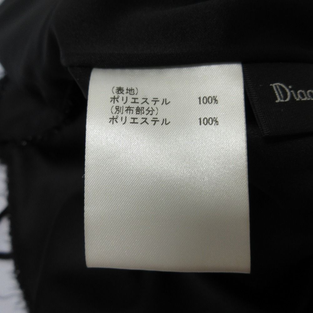 新品同様 24AW Diagram ダイアグラム グレースコンチネンタル フリンジジャガードノースリーブトップ キャミソール 0324341149 36 ブラック レディース 古着 中 Diagram 新品同様 24AW ダイアグラム グレースコンチネンタル