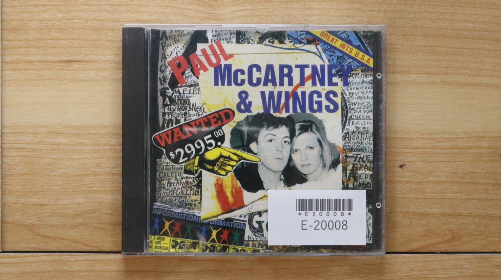 WINGS U.S.A.ライブ2枚組CD 旧規格　未開封　新品 ウイングス・オーヴァー・アメリカ [SHM-CD][CD] - ポール