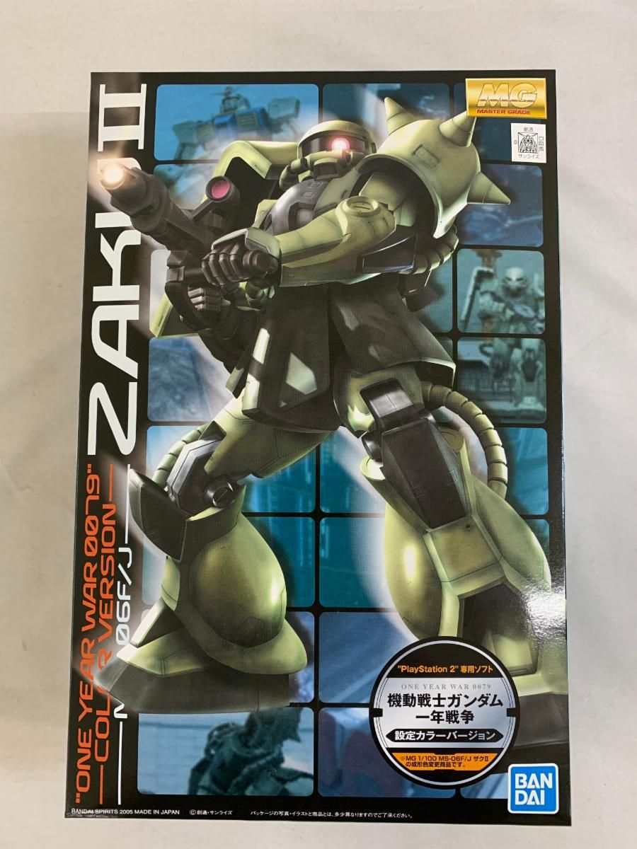 未開封】1/100 MG MS-06F/J ザクII ONE YEAR WAR 0079設定カラー