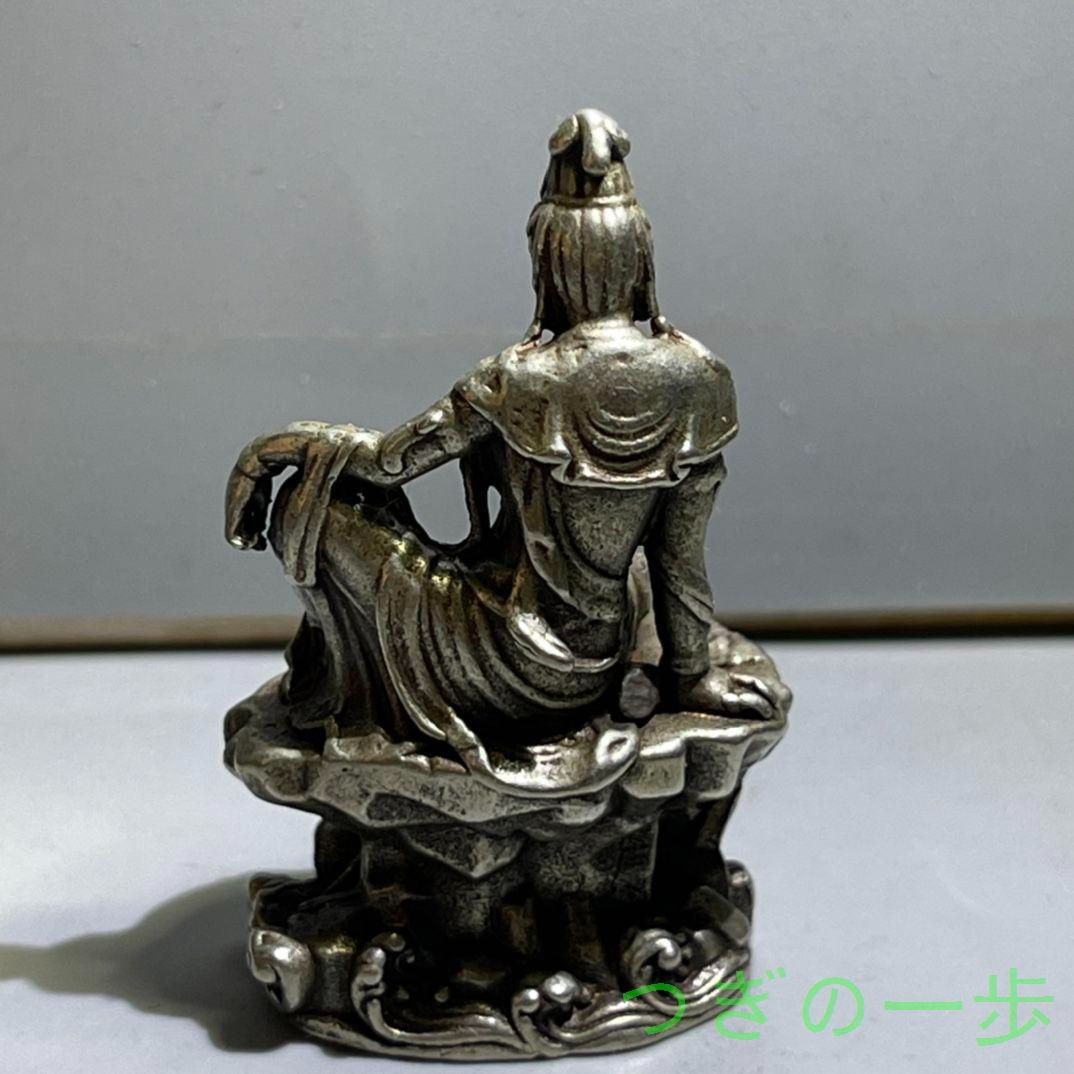 仏教美術 仏像 持蓮自在観音仏像神像 観世音菩薩像 銅製 工芸品 仏教美術 仏像 持蓮自在観音仏像神像 観世音菩薩像 銅製 工芸品