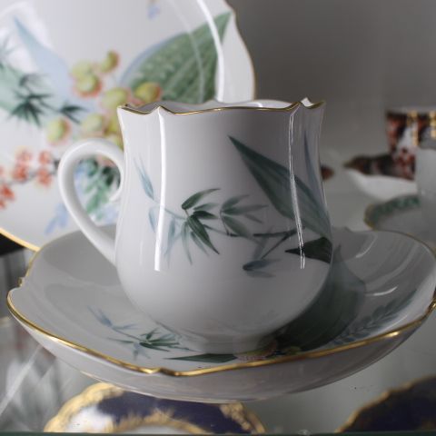 マイセンプランツェンカップ＆ソーサー