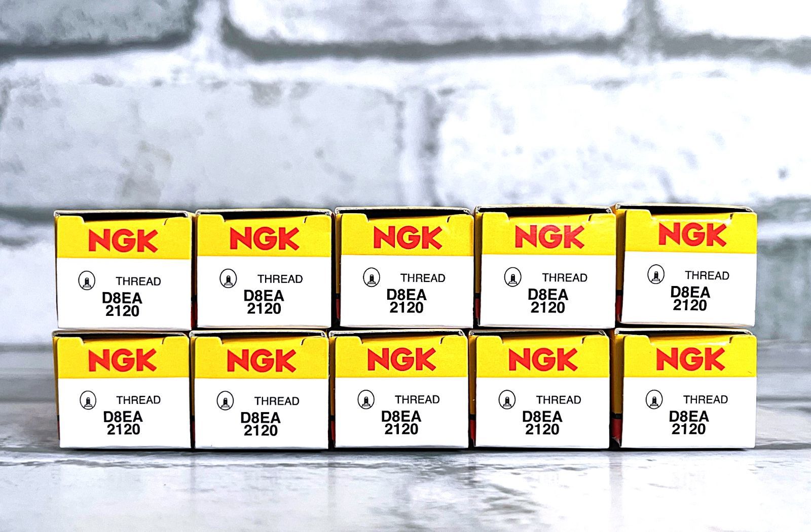 NGK D8EA (2120) 10個セット 新品 送料込 ホンダ ホークCB400N/T/T-AT 