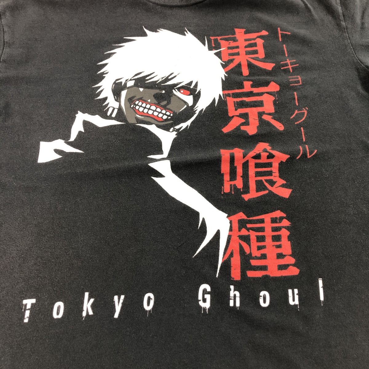 東京喰種 金木 プリントTシャツ XL /トーキョーグール 海外公式】東京喰種