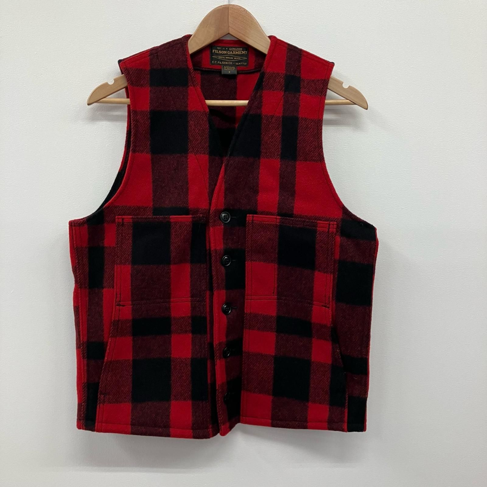 イオン広店 FILSON | フィルソン ベスト MACKINAW WOOL VEST 8049-45-70005 サイズ S 101