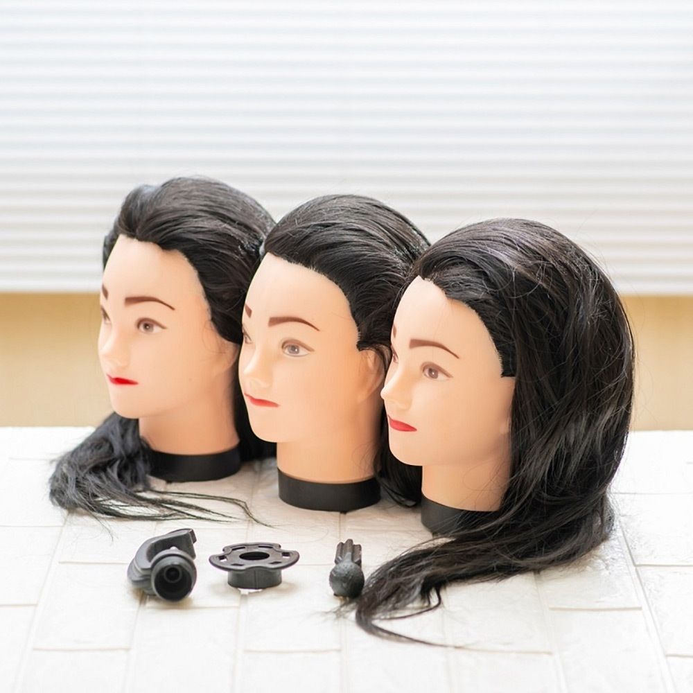 国試用練習カットウィッグ新品 3台セット 国家試験 カットウィッグ 練習用 3体まとめ売り 2025年最新国家試験