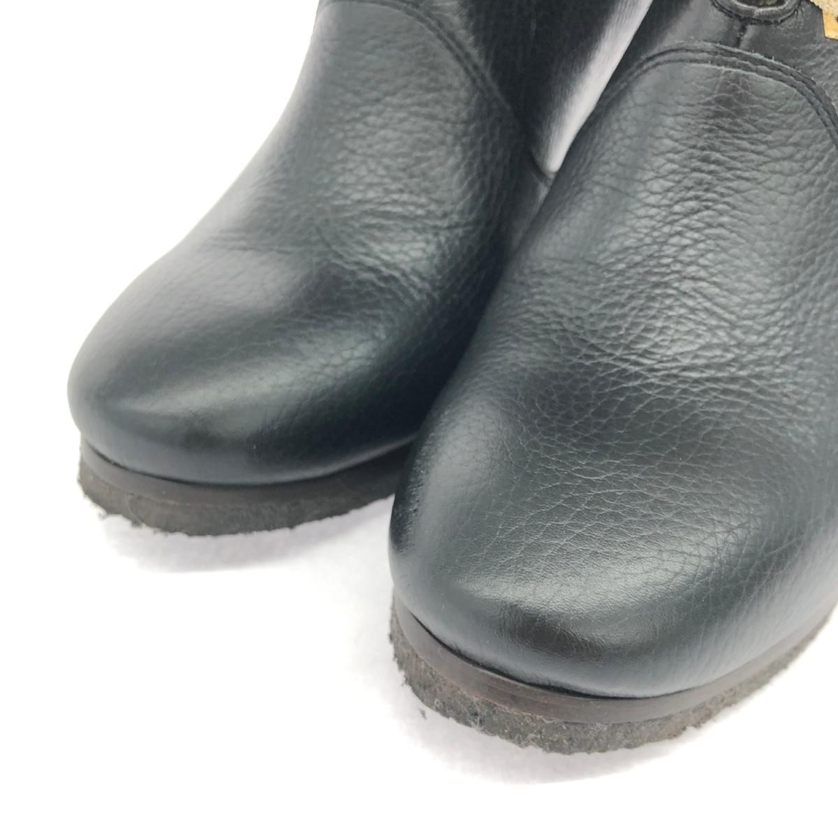 Chloe クロエ 36 レースアップ ブーツ ブラック ヒールブーツ