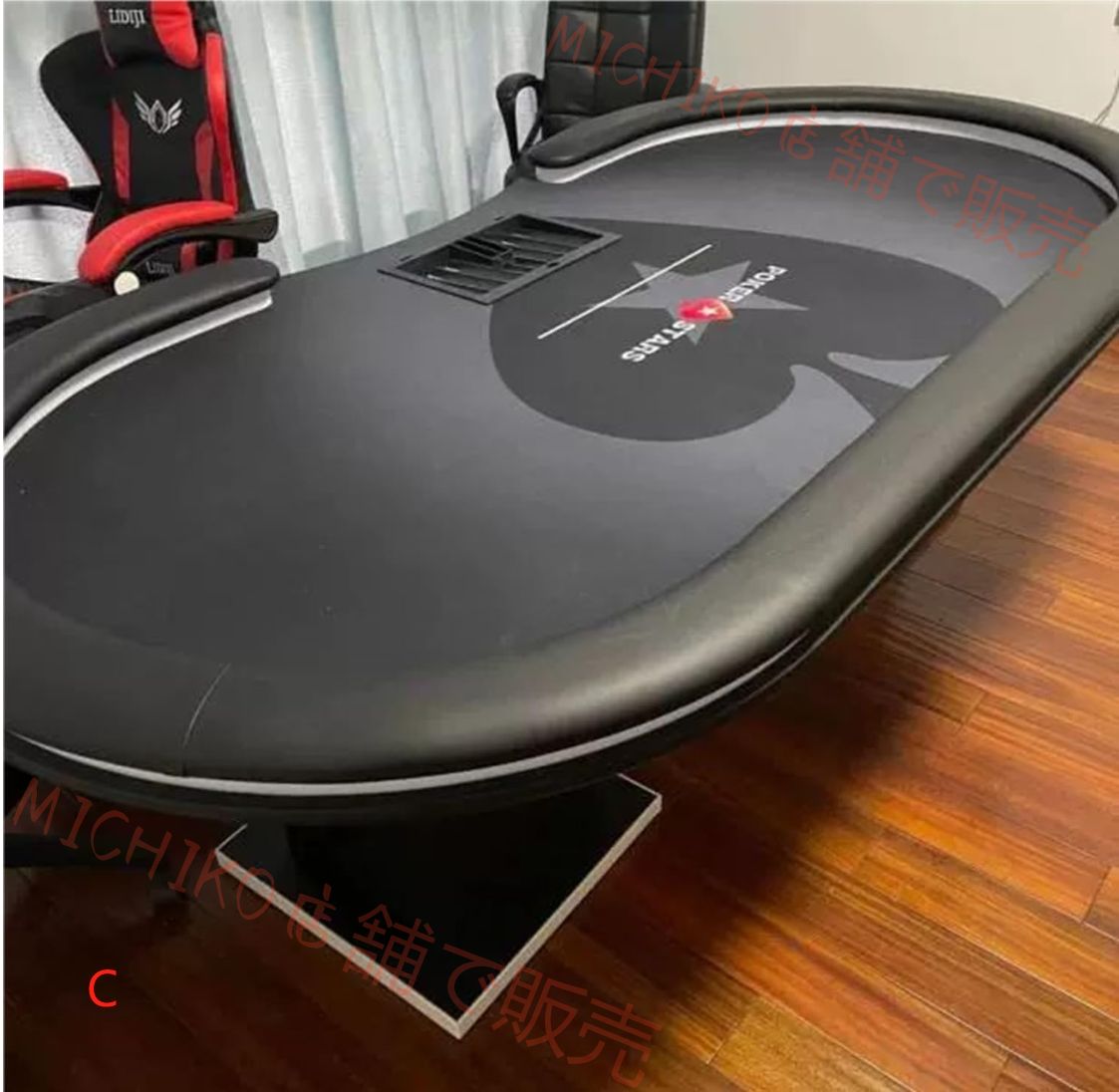 ポーカーテーブル トップ カップホルダー付き カジノ テキサスホールデム 10人 ホールデムサイコロ カジノ用品 240 120CM WWW_STEELWINDOWSANDDOORS_COM