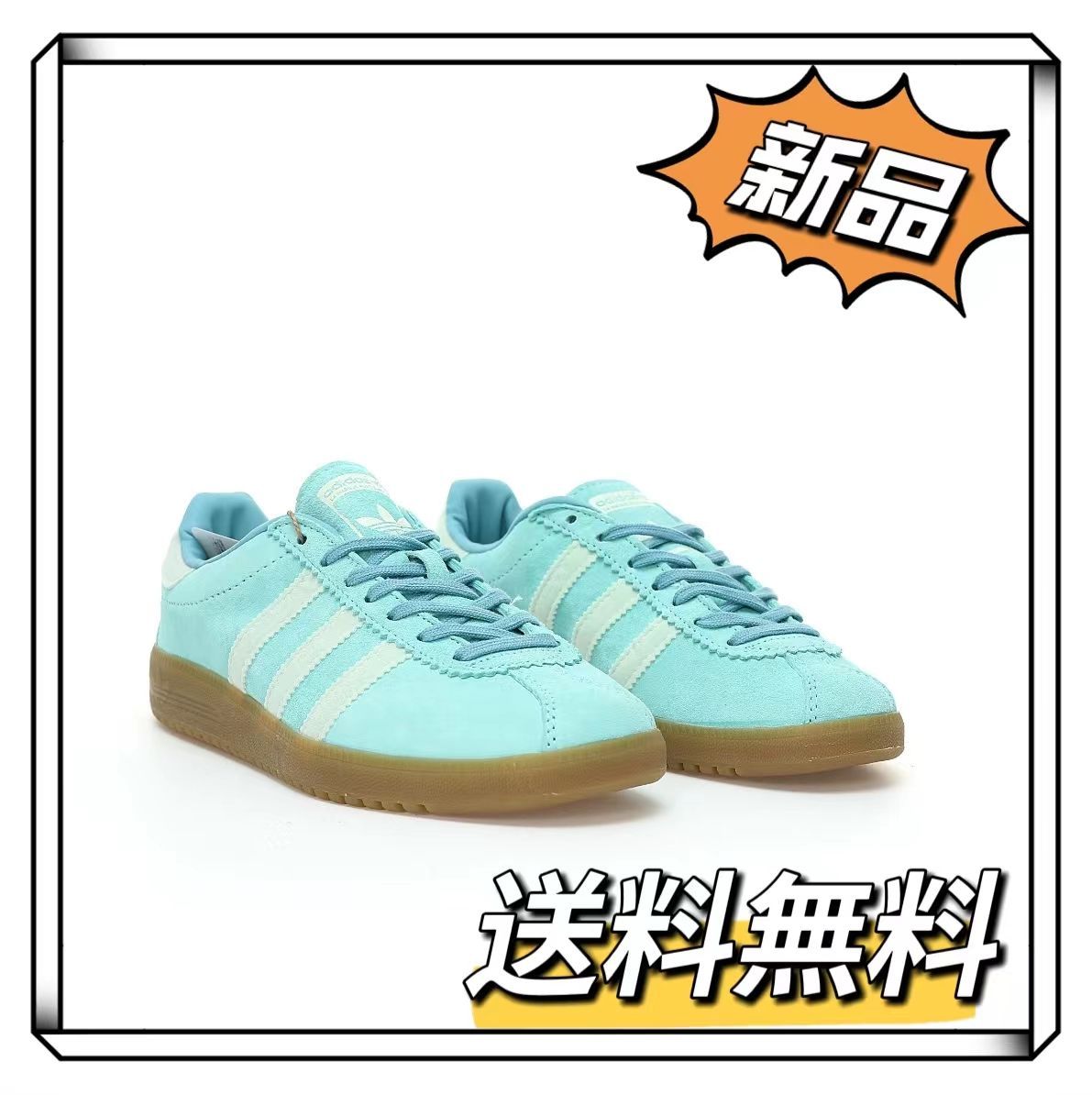 人気 Adidas Originals Bermuda Trainers カップルシューズ レディース/メンズ  ブルー  箱付