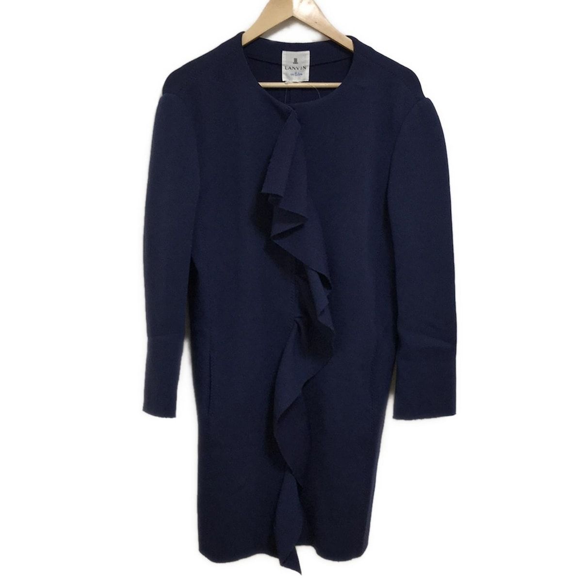 ランバンオンブルー　トレンチコート　ネイビー　38 ウィンタートレンチコート | LANVIN en Bleu (Women)/ランバン オン