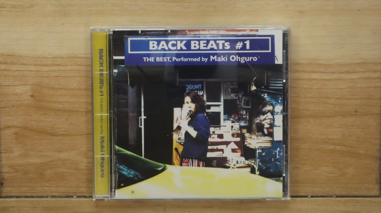 大黒摩季　CD Maki Ohguro BACK BEATS #1 直筆サイン 大黒摩季 公式 WEB SITE